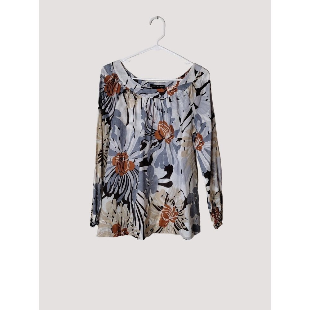 Grace Elements Top Womens 6 Long Sleeve Sheer Cotton Lightweight